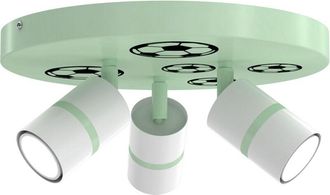 OEM Gratis. L&aacute;mpara De Techo Led, Orientable, 3x Gu10 Ewilight F&uacute;tbol