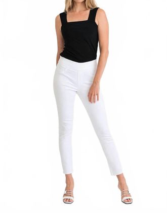 Joseph Ribkoff Slim Pants In White