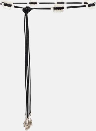 Isabel Marant Ranea embellished leather belt