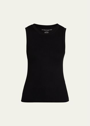 Majestic Filatures Soft Touch Rib Knit Tank Top