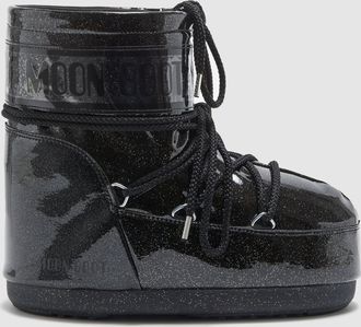Moon Boot Moon Boot Icon Low Glitter Black