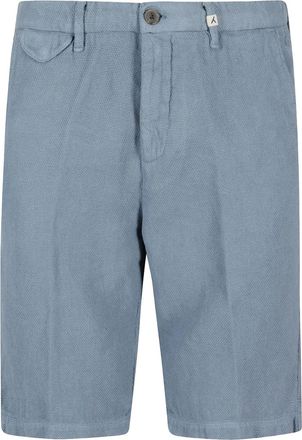 Myths Shorts in piqué - Blu