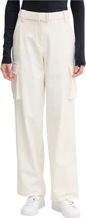 Guess Mujer, Pantalones, Blanco, Talla: XS