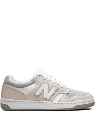 New Balance 480 sneakers met logo - Beige