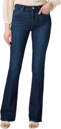Paige Vaqueros de tiro alto Laurel Canyon - Jeans - Mujer - Azul - W27