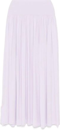 Zimmermann Gonna Illuminate con arricciatura - Viola