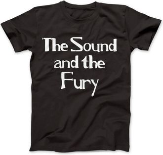 ATP Atelier The Sound and The Fury Worn by Ian Curtis Tshirt Cotton Atmosphere Black