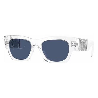Versace Square Full Rim Sunglasses - Blue