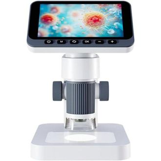 OEM Microscopio Electr&oacute;nico Port&aacute;til Con Pantalla Ips De 4,5 Pulgadas, Alta Definici&oacute;n, Manual De Reparaci&oacute;n De Tel&eacute;fonos M&oacute;viles, Enfoque Manual, Aumento