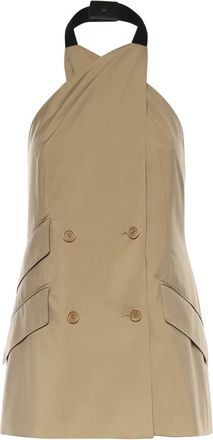 Max Mara Vests - Dames - Gillet - Bruin - S - Kostuums