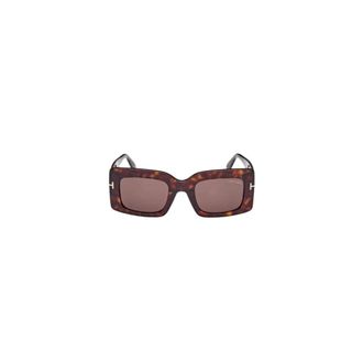 Tom Ford Brigitta Zonnebril - Dames - Accessoires - Bruin - Maat: 50 MM