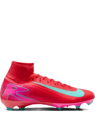Nike Mercurial Superfly 10 Pro Ember Glow/Aurora Green sneakers - men - Fabric/Polyester/Rubber - 13 - Red