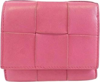 Bottega Veneta Pre-owned Wallets, female, Pink, Size: ONE SIZE Pre-owned Vintage Wallet