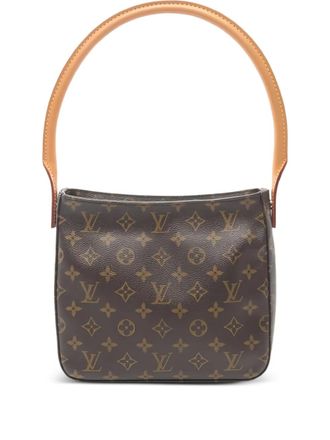 Louis Vuitton 2002 MM Looping monogram shoulder bag - Brown
