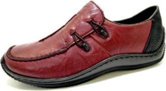 Rieker Instapschoen - Dames - Schoenen - Rood - Maat: 42 EU Synthetisch