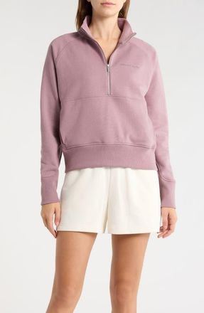 Sweaty Betty Revive Half Zip Sweatshirt in Duskberry Purple at Nordstrom, Size Xx-Large