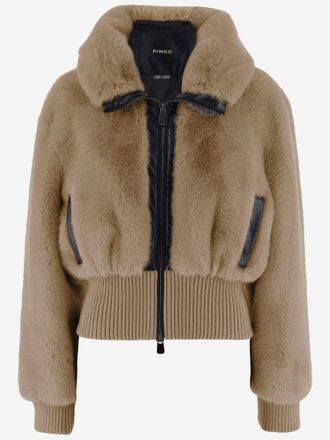 Pinko Giacca in finta pelliccia Pinko