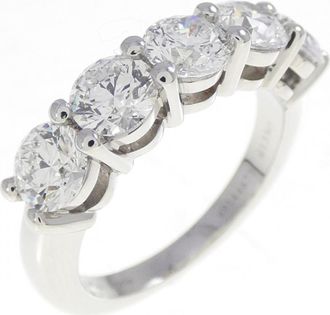 Tiffany & Co. Platinum Platinum 950 Band Ring (Pre-Owned)