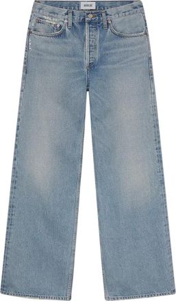A Gold E Dames, Jeans, Blauw, Maat: W29 Katoen