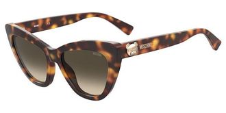 Moschino MOS122/S 05L/9K Womens Sunglasses Tortoiseshell Size 54