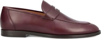 Loro Piana Leren loafers - Rood