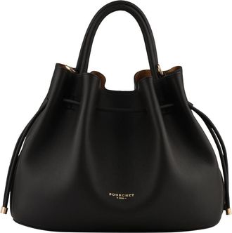 Pourchet Florin Handtas - Dames - Handtassen - Bruin - ONE Size - Leer - Tassen