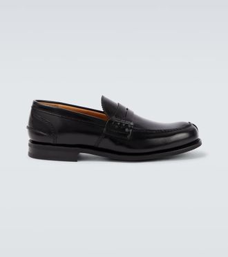 Churchs Pembrey leather penny loafers