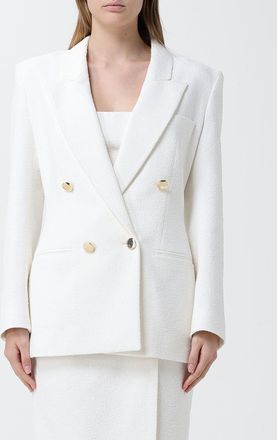 Blumarine Blazer a doppiopetto in misto viscosa