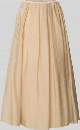 Luisa Cerano Luisa Cerano Midirock mit elastischem Bund in Sand, Gr&ouml;&szlig;e 34