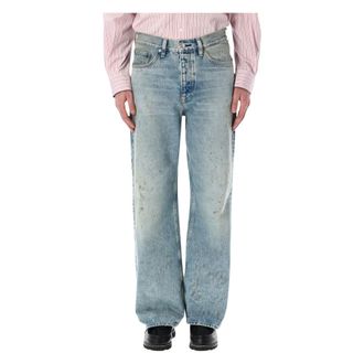 Sunflower Straight Jeans, male, Blue, Size: W31 Relaxed Boot Jeans