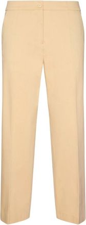 Elena Miro Pantalone - Dames - Vrijetijds broeken - Beige - 2XL - Broeken
