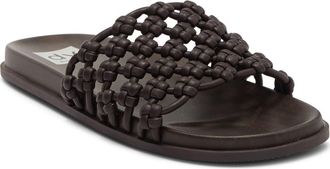 Dolce Vita Galossa Knotted Slide Sandal in Brown at Nordstrom Rack, Size 8.5