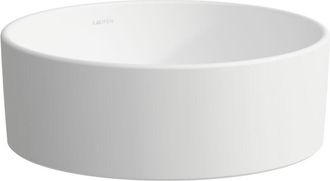 Laufen Laufen - Lavabo Savoy, 380x380x130mm, Redondo, Sin Rebosadero