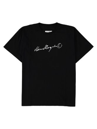 Maison Margiela Script Graphic Short-Sleeve Cotton T-Shirt