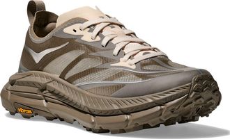 Hoka One One Mafate Speed 4 Lite Sneaker in Light Roast/Oatmilk at Nordstrom, Size 11.5