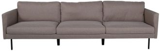 VE DESIGN 3-Sitzer Sofa Zoom Light Brown