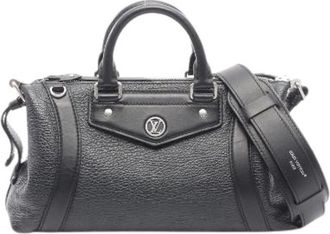Louis Vuitton Pre-owned LV Biker PM 2way Handbag - Dames - Vintage Handtas - Zwart - ONE Size - Leer - Vintage