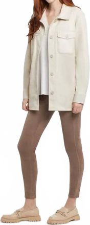 Tribal Skyla Shacket - Plus In Natural