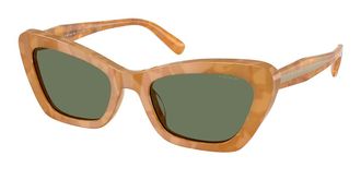 Coach HC8452U CDP52 593982 Womens Sunglasses Tortoiseshell Size 54