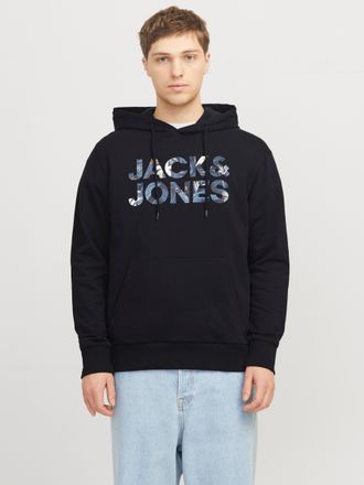 Jack & Jones JJEBRYAN CORP LOGO SWEAT HOOD NOOS, mit Logo Druck