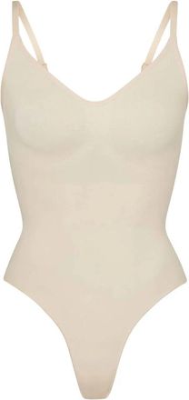 SKIMS Body senza cuciture effetto modellante - - Tops - Donna - Beige - S