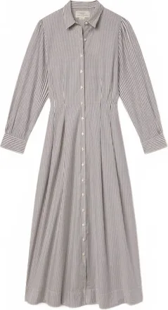 Trovata Emmelie Dress In Navy Stripe