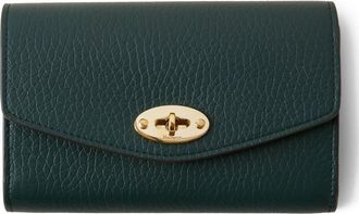 Mulberry Medium Darley Wallet in Mulberry Green at Nordstrom