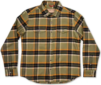 Iron And Resin Mens Sierra Twill Shirt In Olive