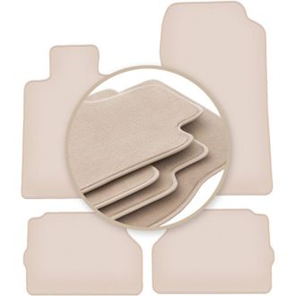 OEM Alfombrillas Beige Premium Para: Mercedes C140 / W140 Coup&eacute; 1992-1999