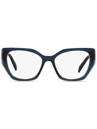 Prada cat-eye glasses - women - Acetate - 54 - Black