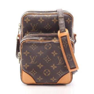 Louis Vuitton Pre-owned Amazon Monogram Schoudertas - Dames - Pre-owned - Bruin - Maat: ONE Size Leer