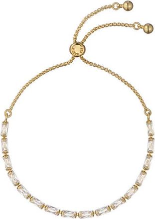 Ted Baker Isela Cubic Zirconia Baguette Bracelet in Gold Tone/Clear Crystal at Nordstrom