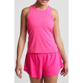 Beyond Yoga Breezeweight Performance Racerback Tank in Pink Glow at Nordstrom, Size X-Small