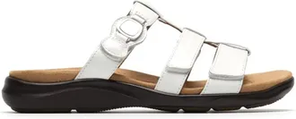 Clarks Schoenen, Dames, Wit, 38 EU, Leer, Kitly Pearl